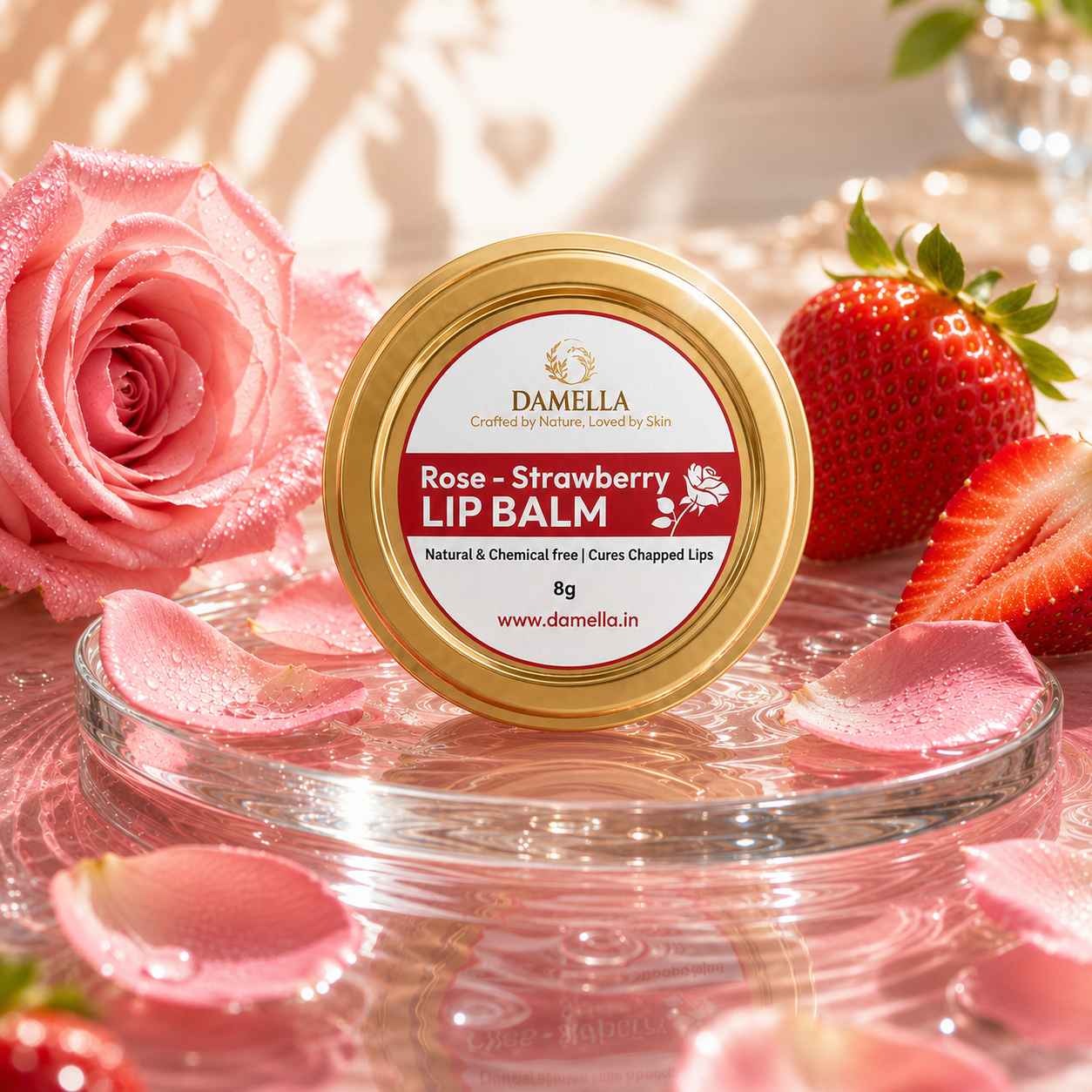 Rose Lip Balm 8 gm